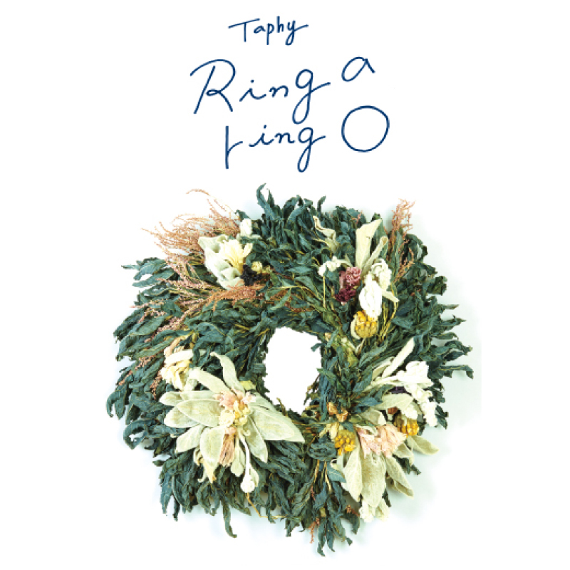 Taphy ドライフラワーリース展「Ring a ring 〇」