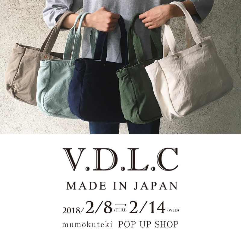 V.D.L.C mumokuteki POP UP SHOP